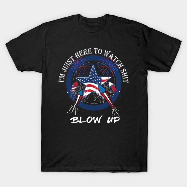 July 4th Blowup T-Shirt by UnluckyDesigns